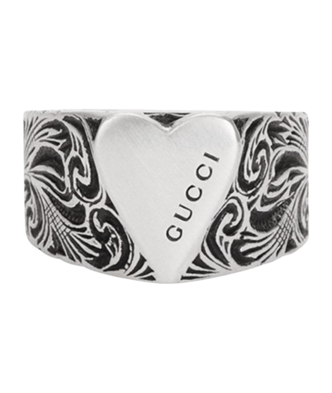 GUCCI Серебряное серебряное кольцо, фото 1