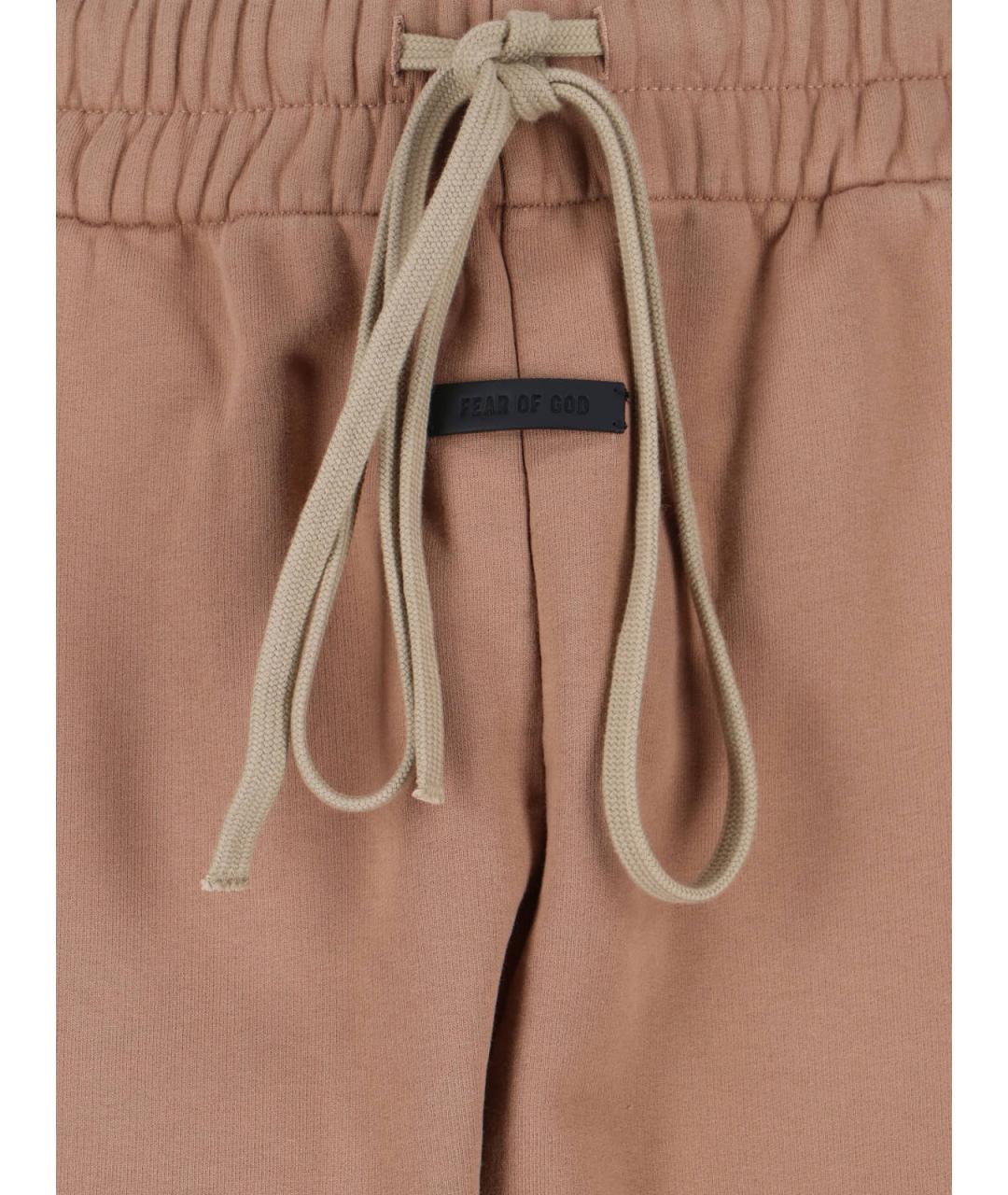 FEAR OF GOD Бежевые хлопковые повседневные брюки, фото 5