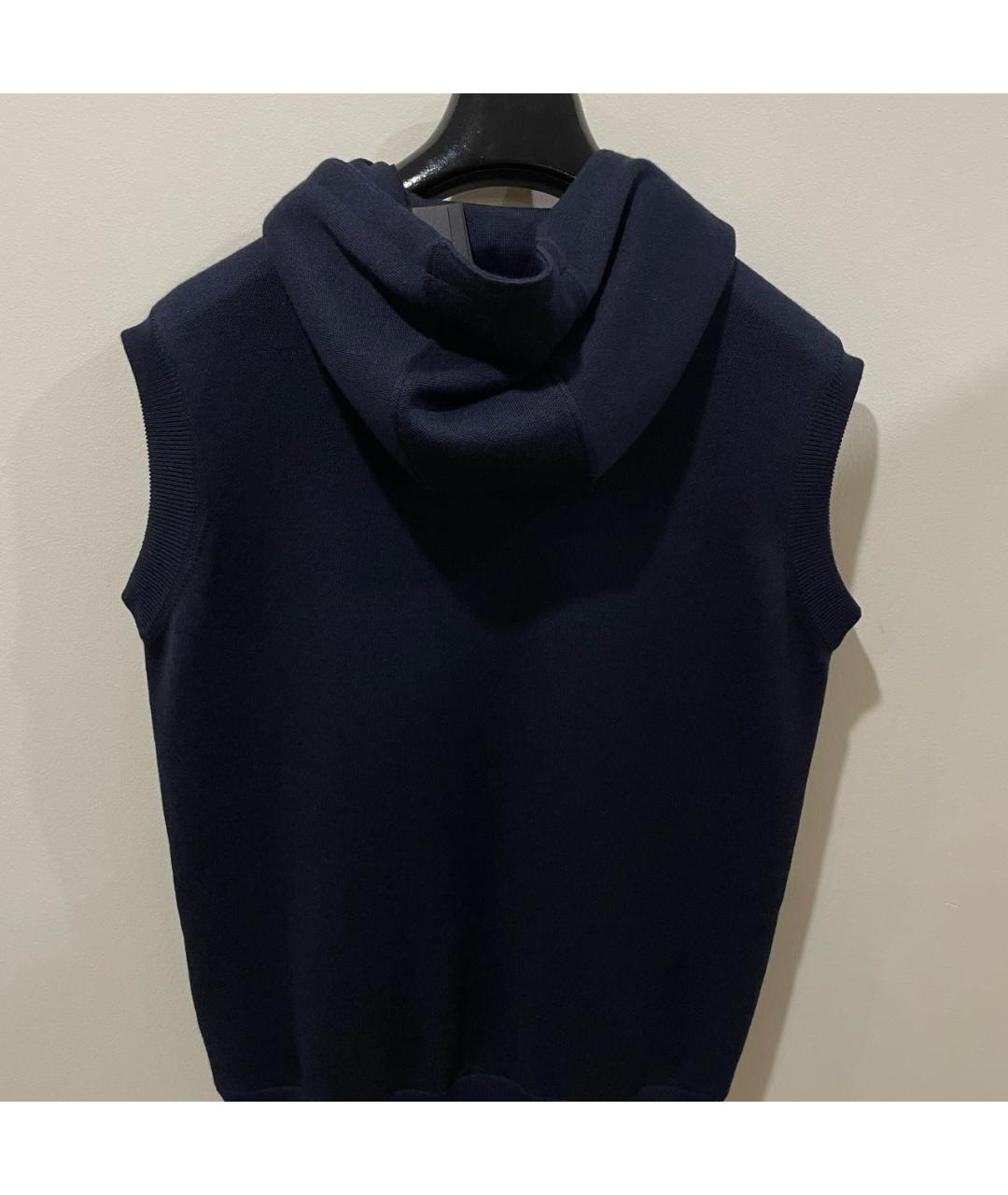 ZILLI Темно-синий жилет, фото 2