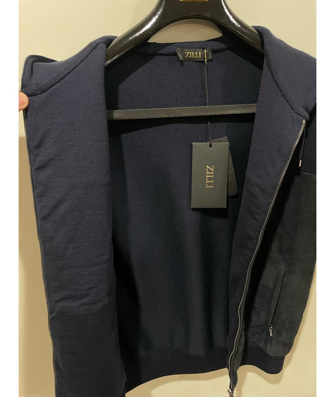 ZILLI Темно-синий жилет, фото 3