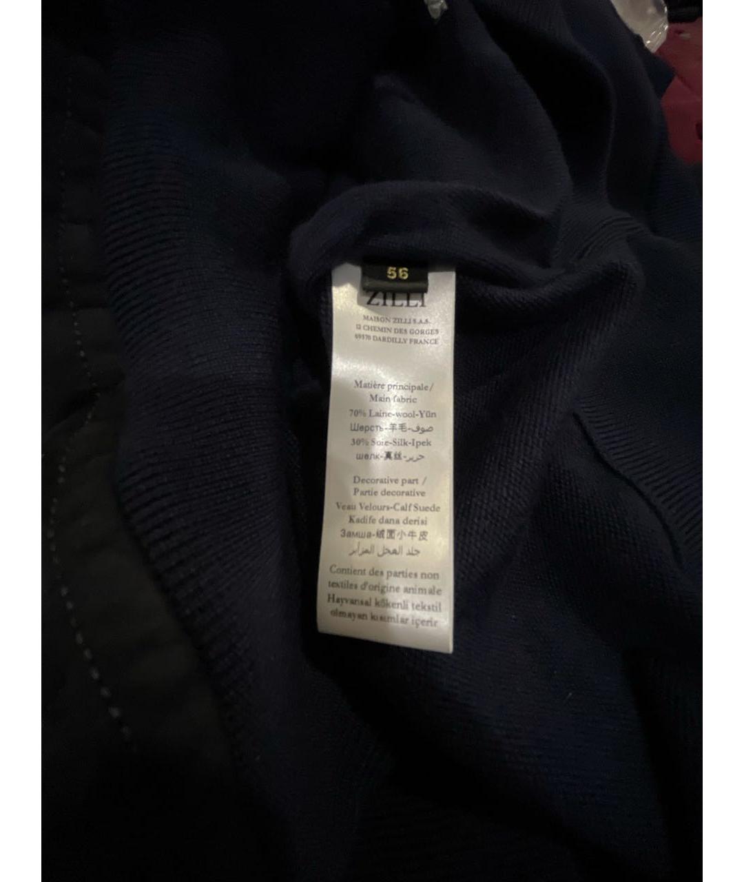 ZILLI Темно-синий жилет, фото 6