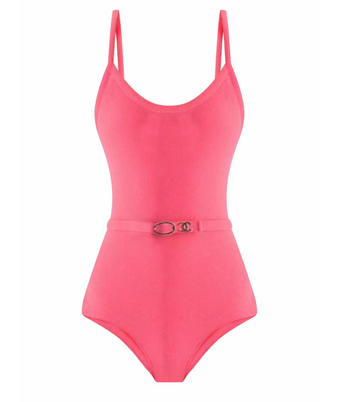 CHANEL Розовый купальник, фото 1