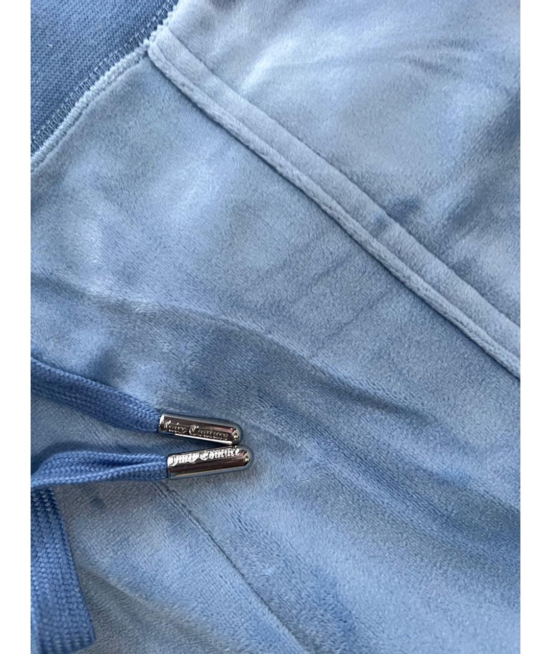 JUICY COUTURE Синий велюровый спортивные костюмы, фото 5