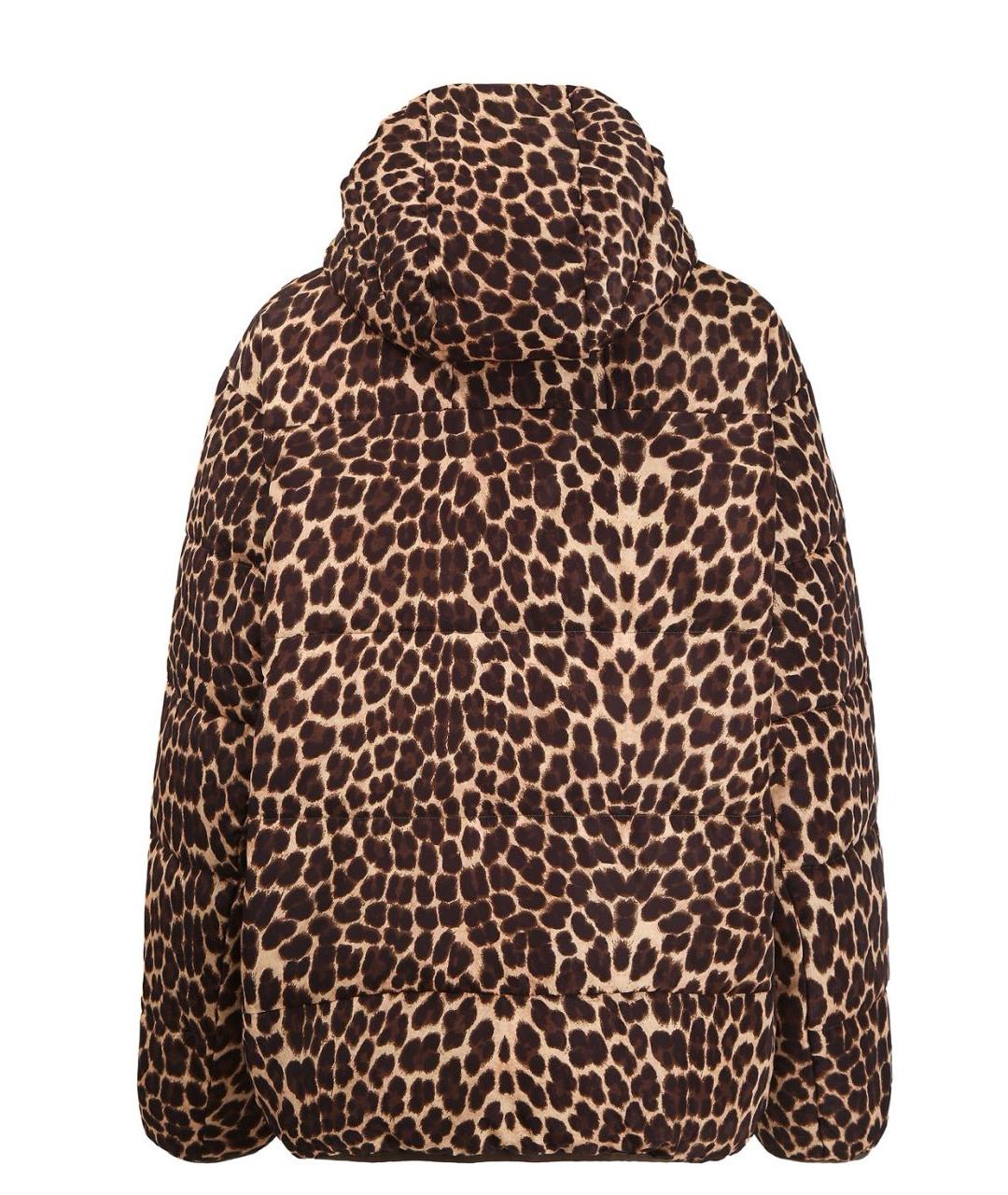 P.A.R.O.S.H. Коричневый полиэстеровый пуховик, фото 2