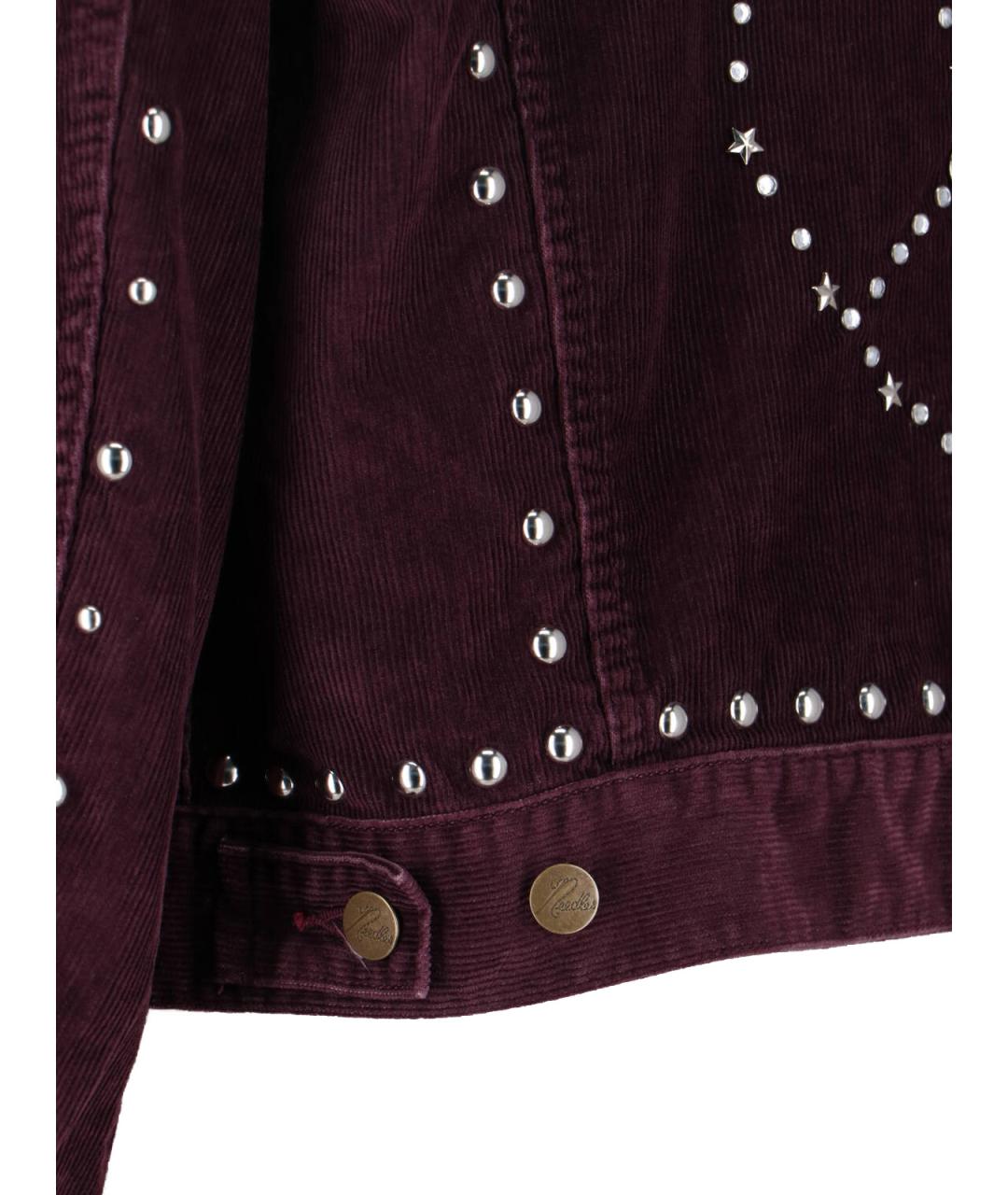 NEEDLES Красная хлопковая куртка, фото 4