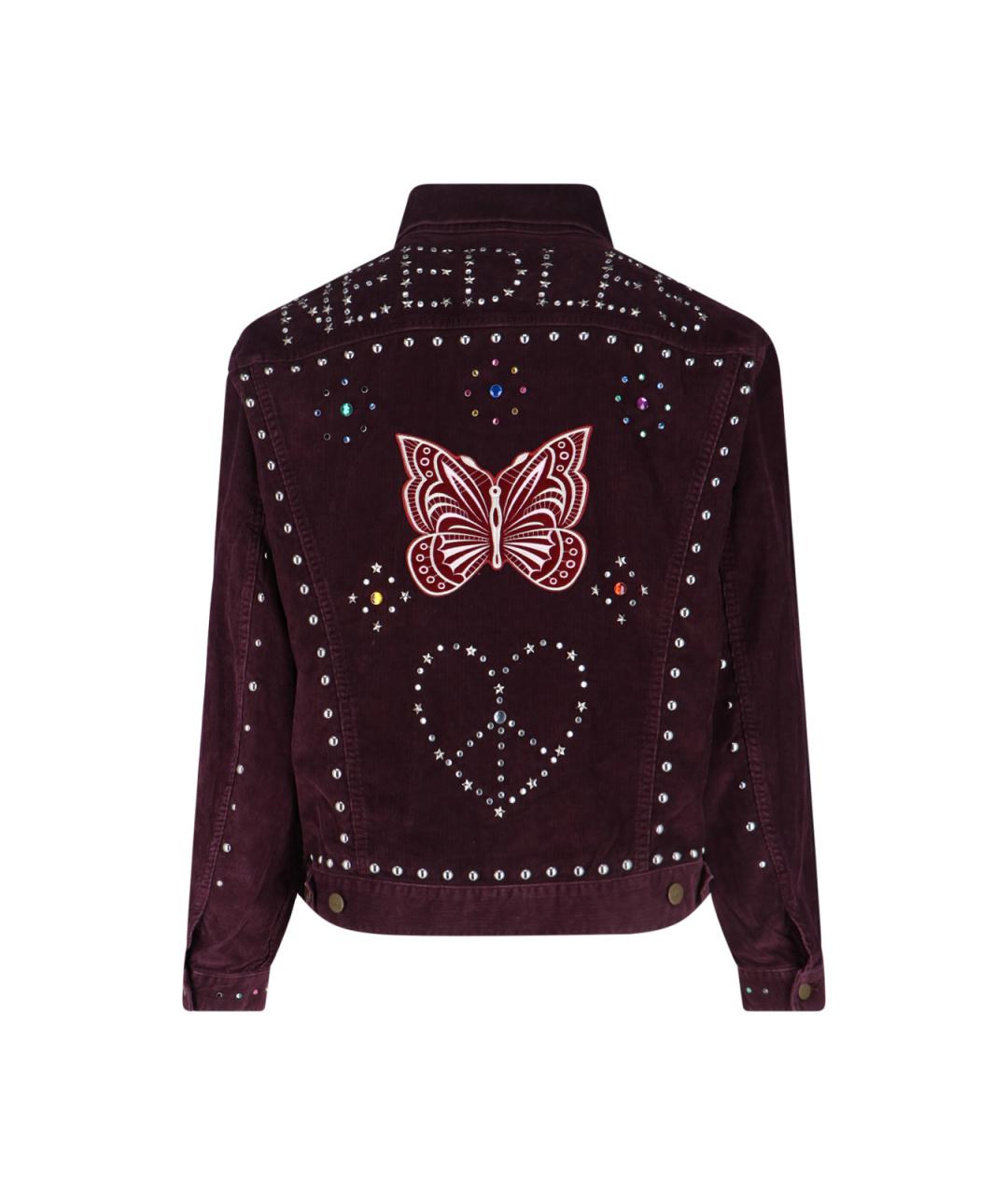 NEEDLES Красная хлопковая куртка, фото 2