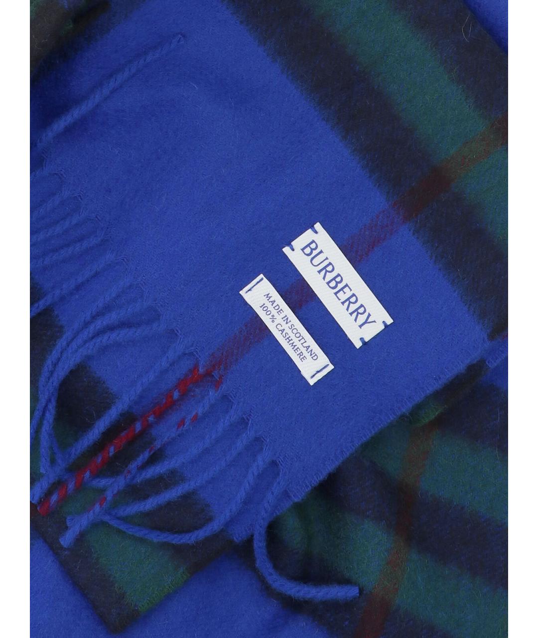 BURBERRY Мульти кашемировый шарф, фото 3