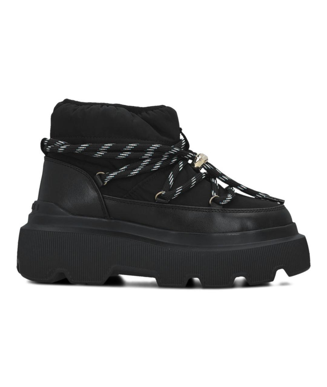 INUIKII Черные текстильные ботинки, фото 1