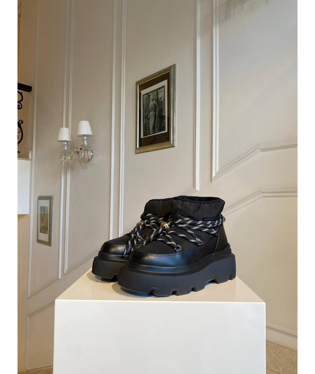 INUIKII Черные текстильные ботинки, фото 2
