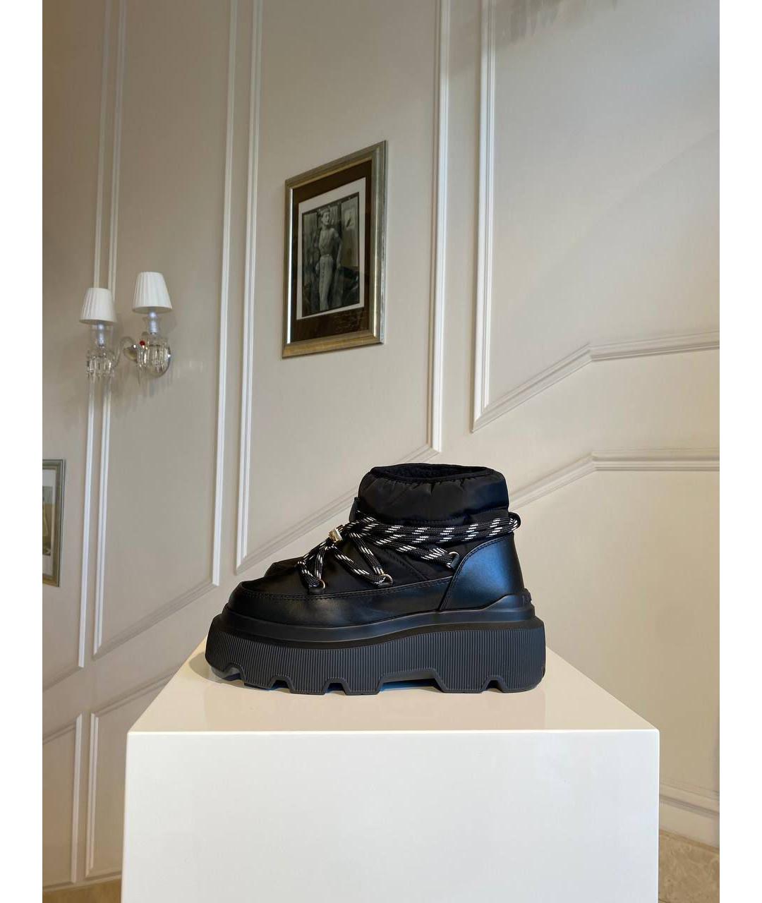 INUIKII Черные текстильные ботинки, фото 3