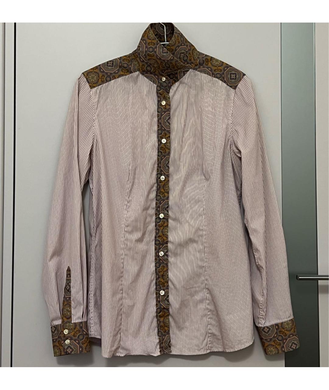 ETRO Мульти хлопковая рубашка, фото 8