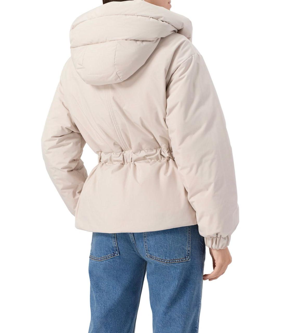 MOORER Белая полиамидовая куртка, фото 5