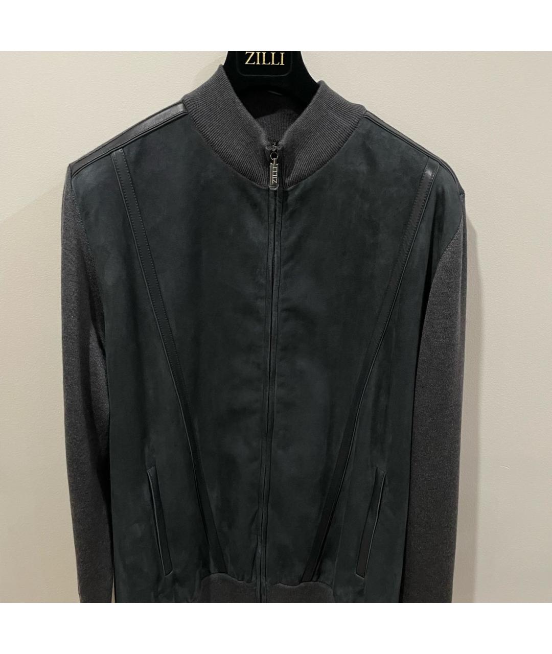 ZILLI Серый кардиган, фото 7