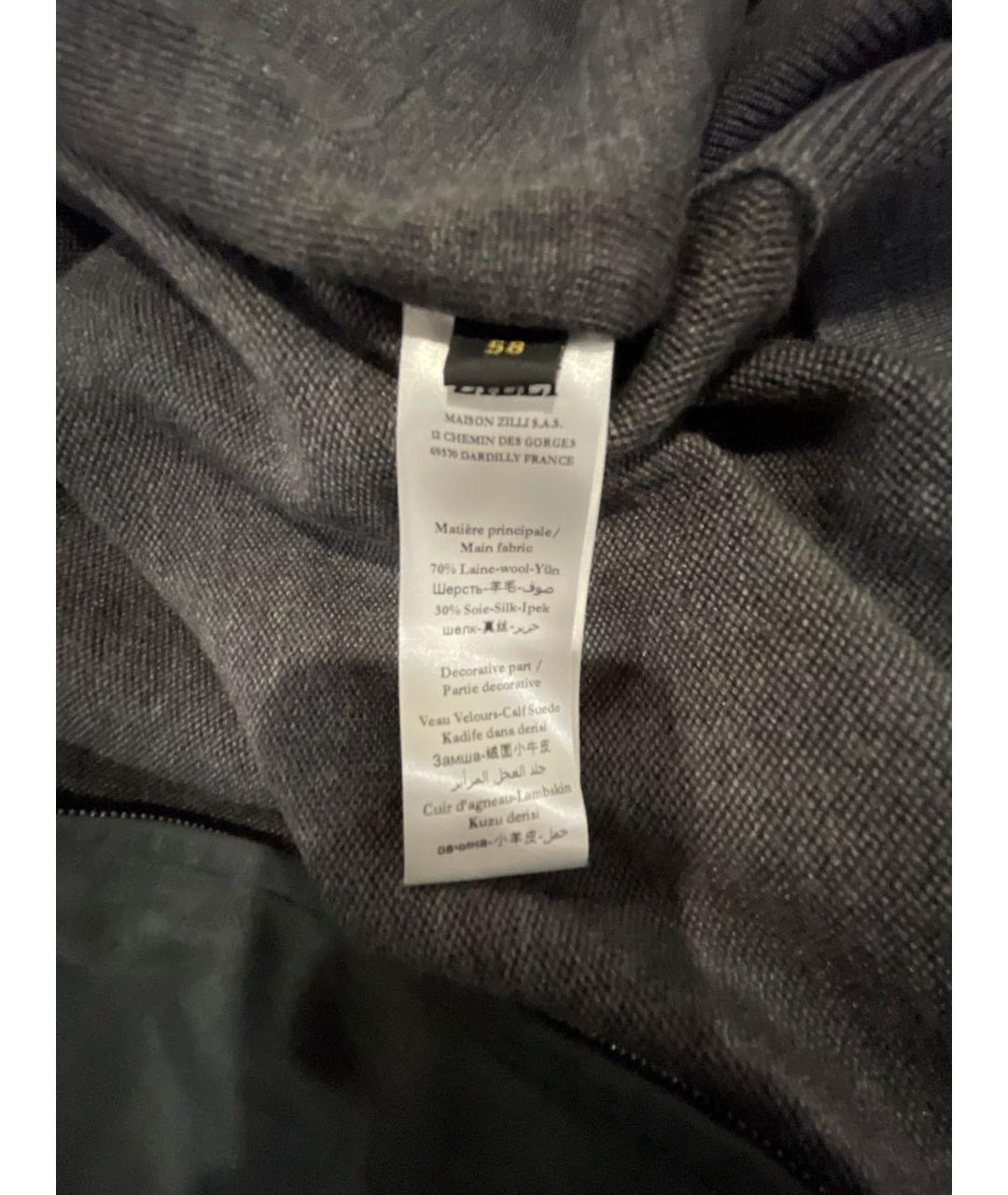 ZILLI Серый кардиган, фото 6