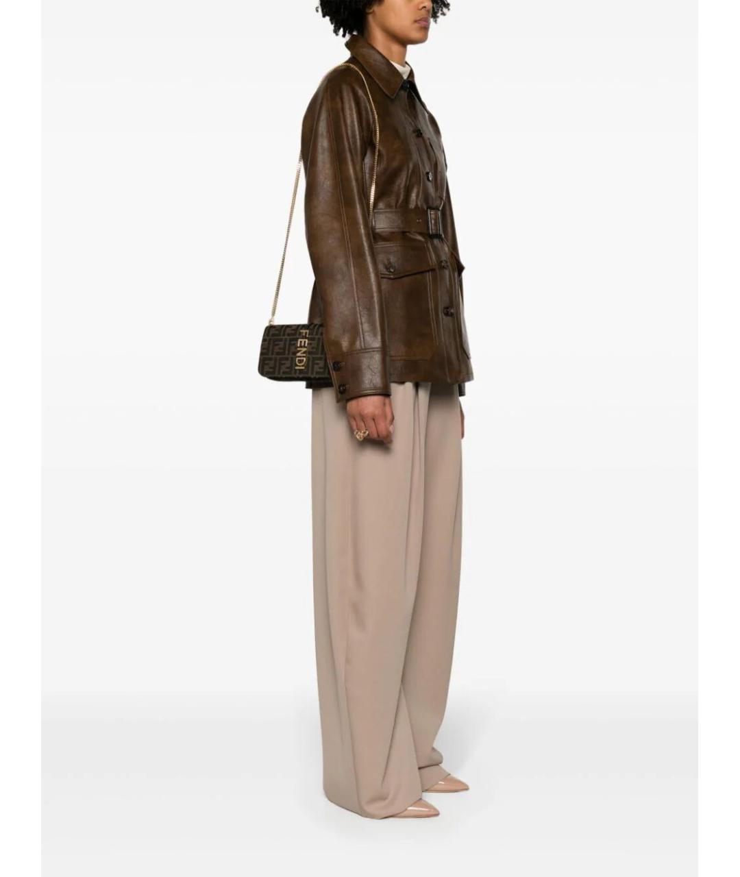 FENDI Мульти кожаный кошелек, фото 2