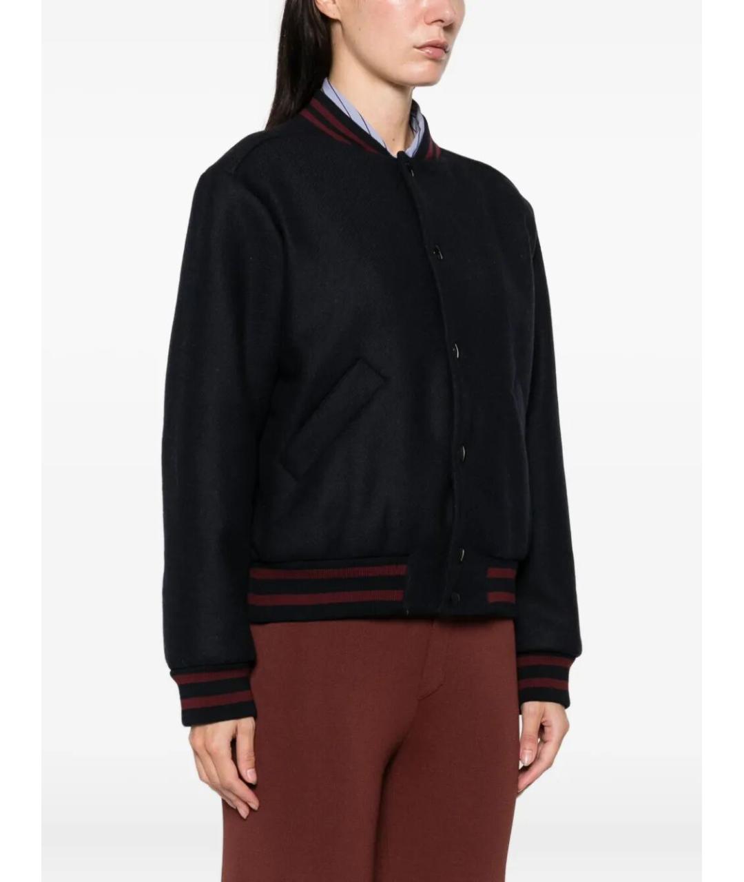 A.P.C. Темно-синяя шерстяная куртка, фото 2