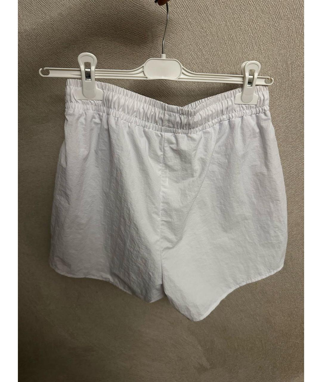 ALO YOGA Белые полиэстеровые шорты, фото 2