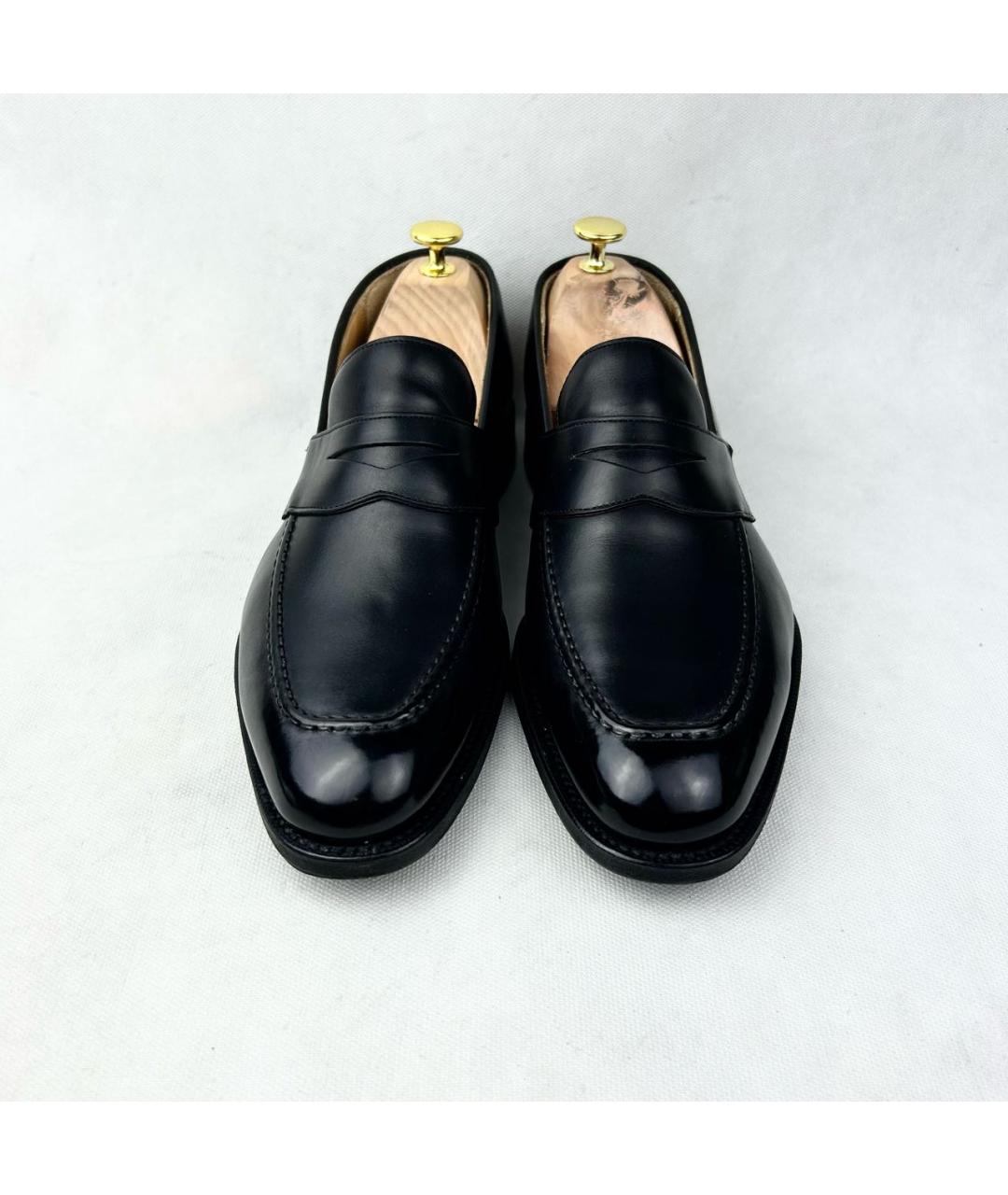 GUCCI Черные кожаные туфли, фото 2