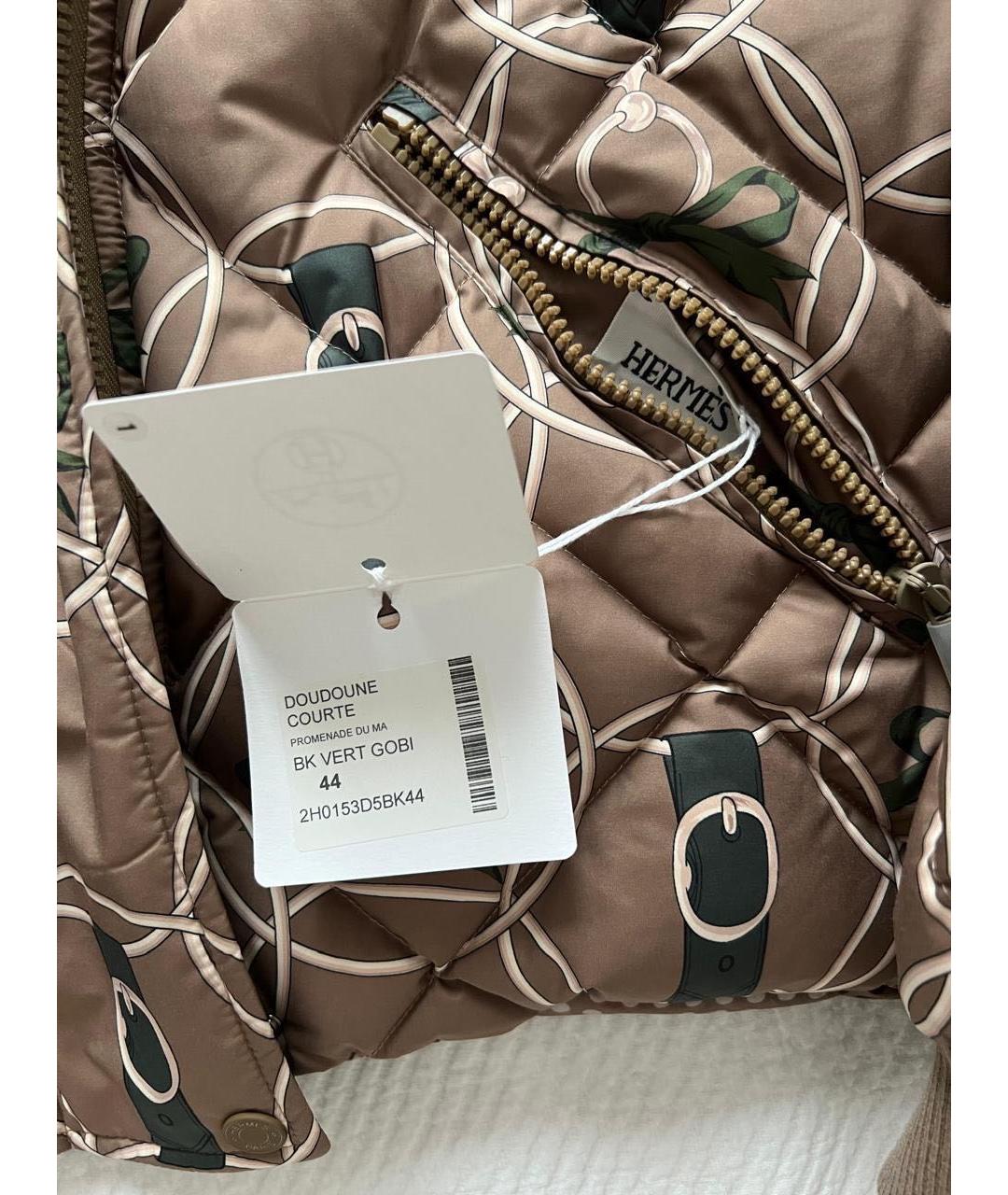 HERMES Коричневая куртка, фото 3