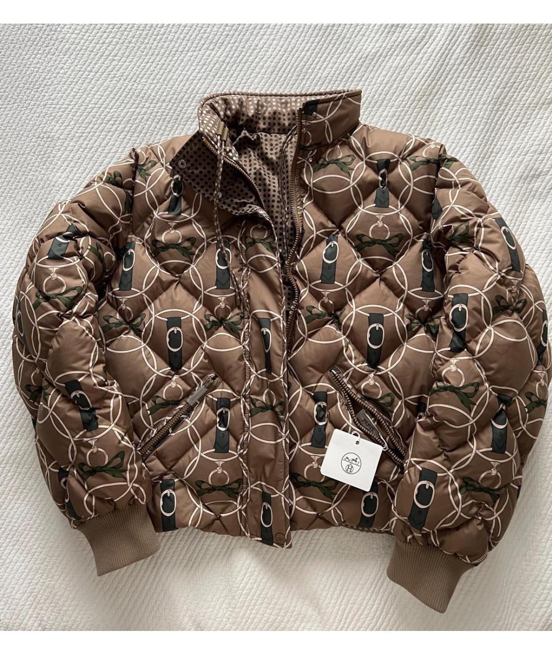 HERMES Коричневая куртка, фото 6