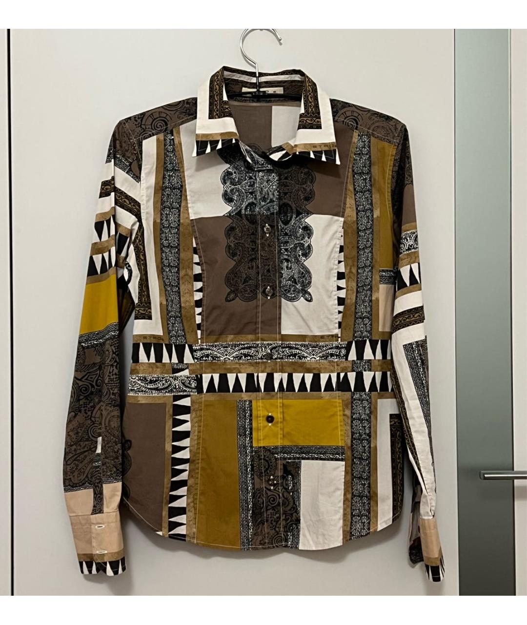 ETRO Мульти хлопковая рубашка, фото 9