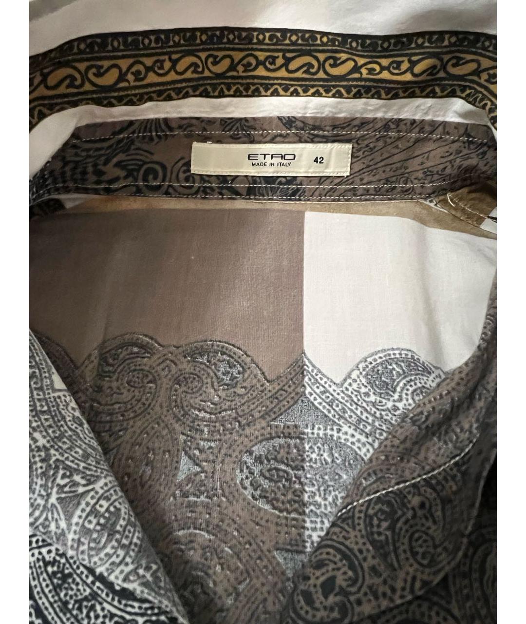 ETRO Мульти хлопковая рубашка, фото 6