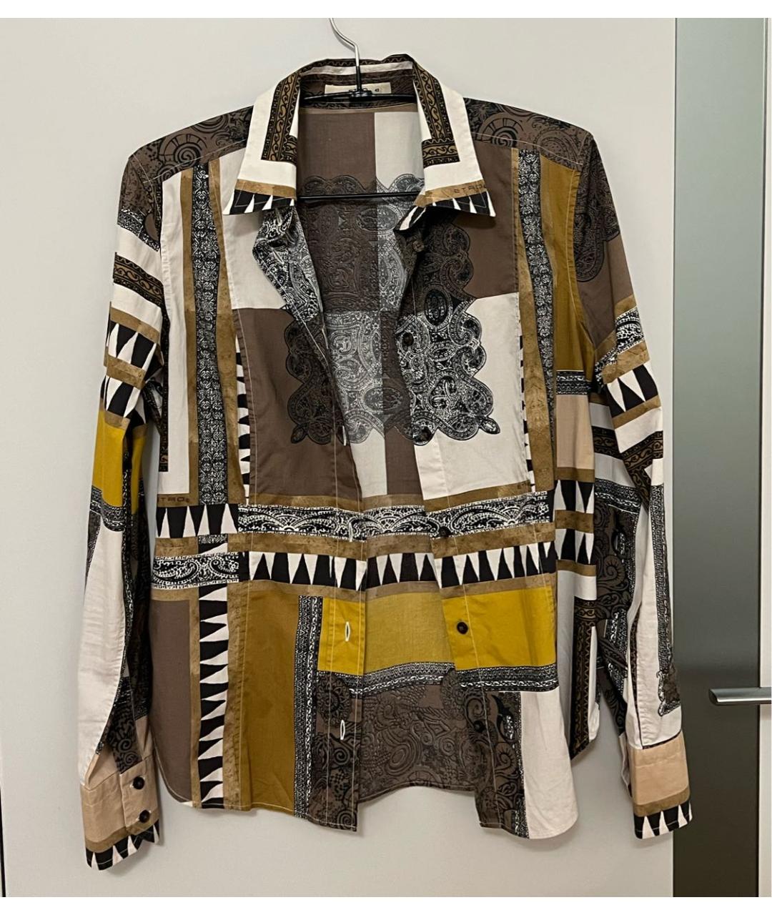 ETRO Мульти хлопковая рубашка, фото 5