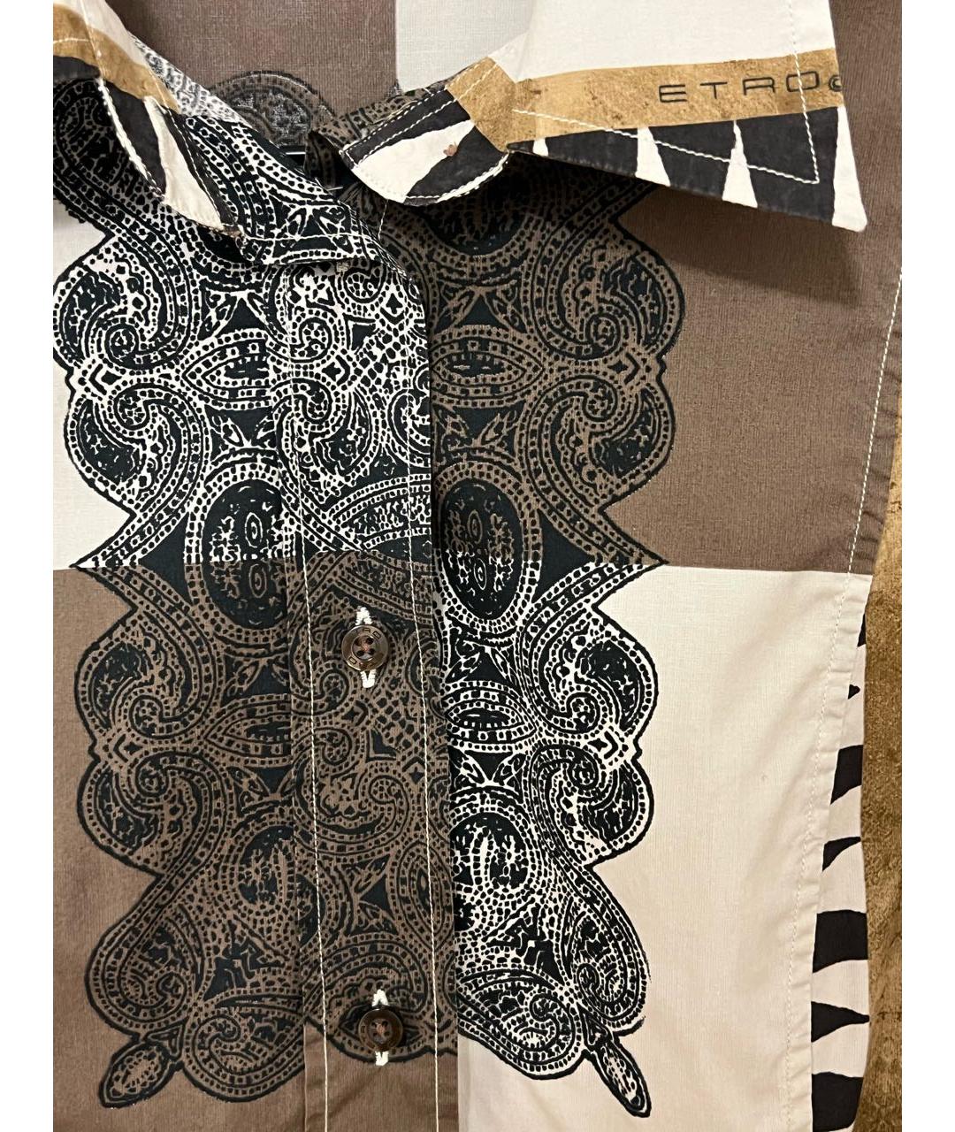 ETRO Мульти хлопковая рубашка, фото 4