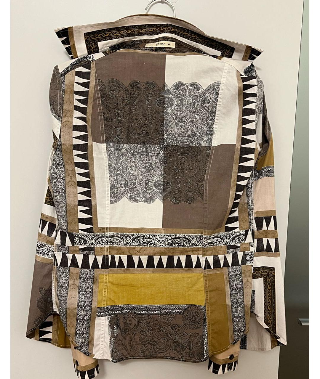 ETRO Мульти хлопковая рубашка, фото 8