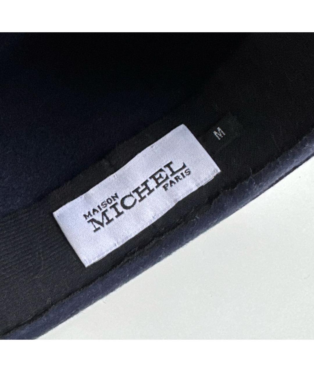 MAISON MICHEL Серая шерстяная шляпа, фото 4