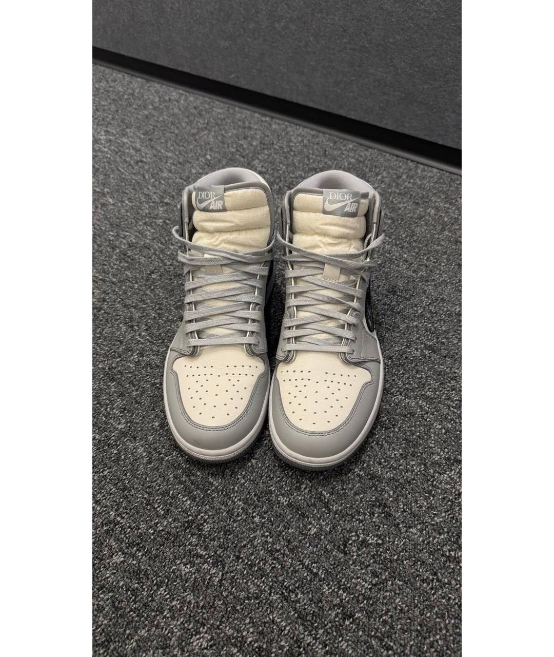 CHRISTIAN DIOR Мульти кожаные высокие кроссовки / кеды, фото 2