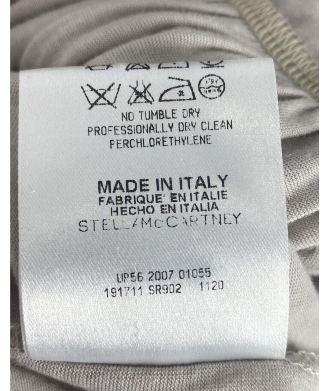 STELLA MCCARTNEY Серая майка, фото 4