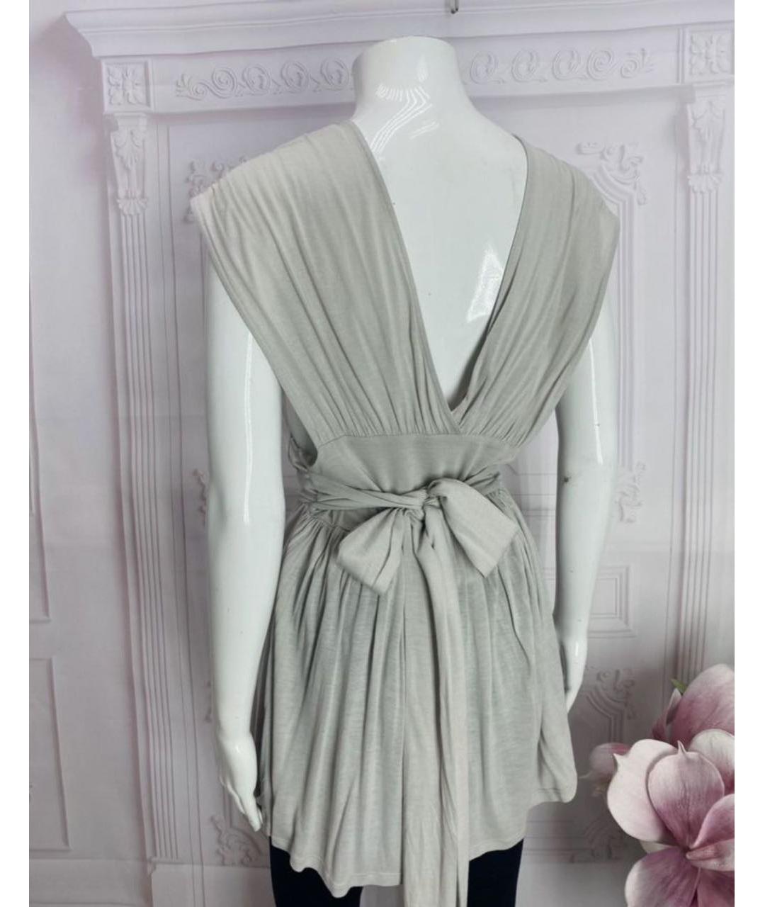 STELLA MCCARTNEY Серая майка, фото 6