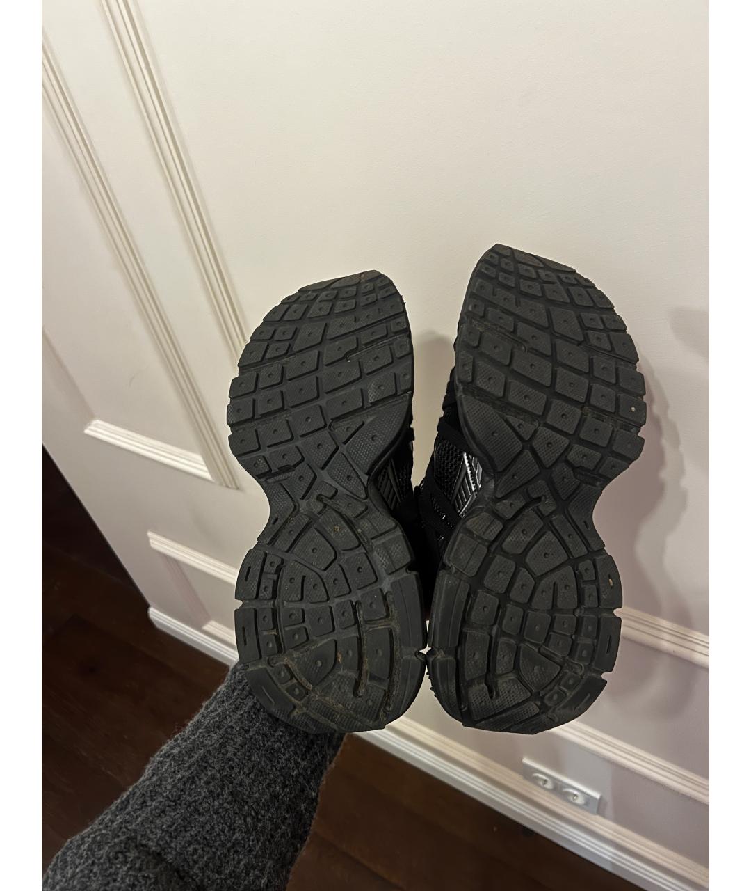 BALENCIAGA Черные синтетические низкие кроссовки / кеды, фото 5