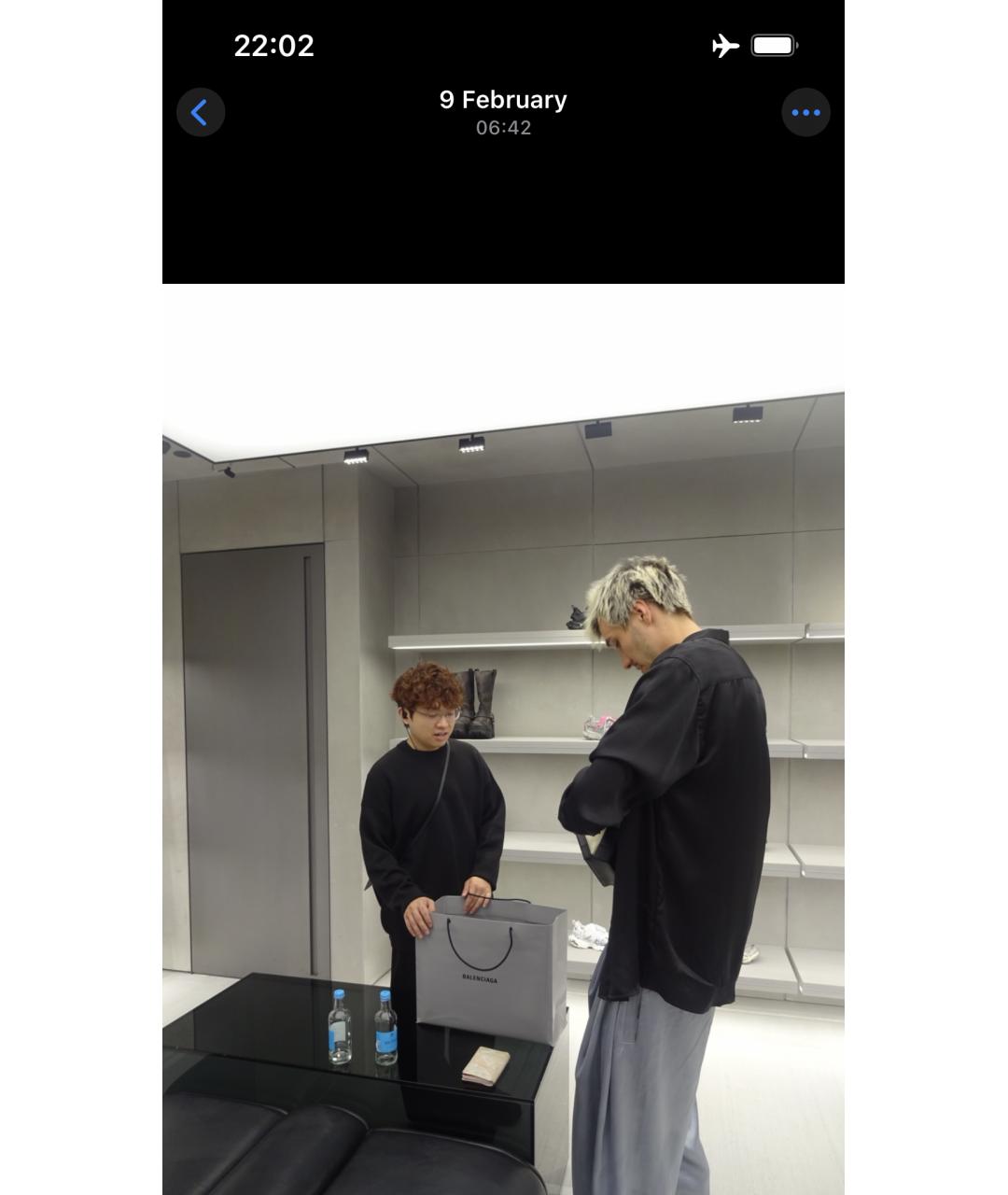 BALENCIAGA Черные синтетические низкие кроссовки / кеды, фото 8