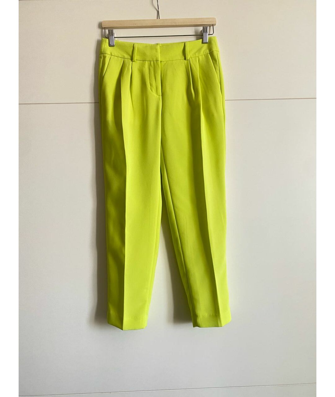 J.CREW Желтые полиэстеровые прямые брюки, фото 4
