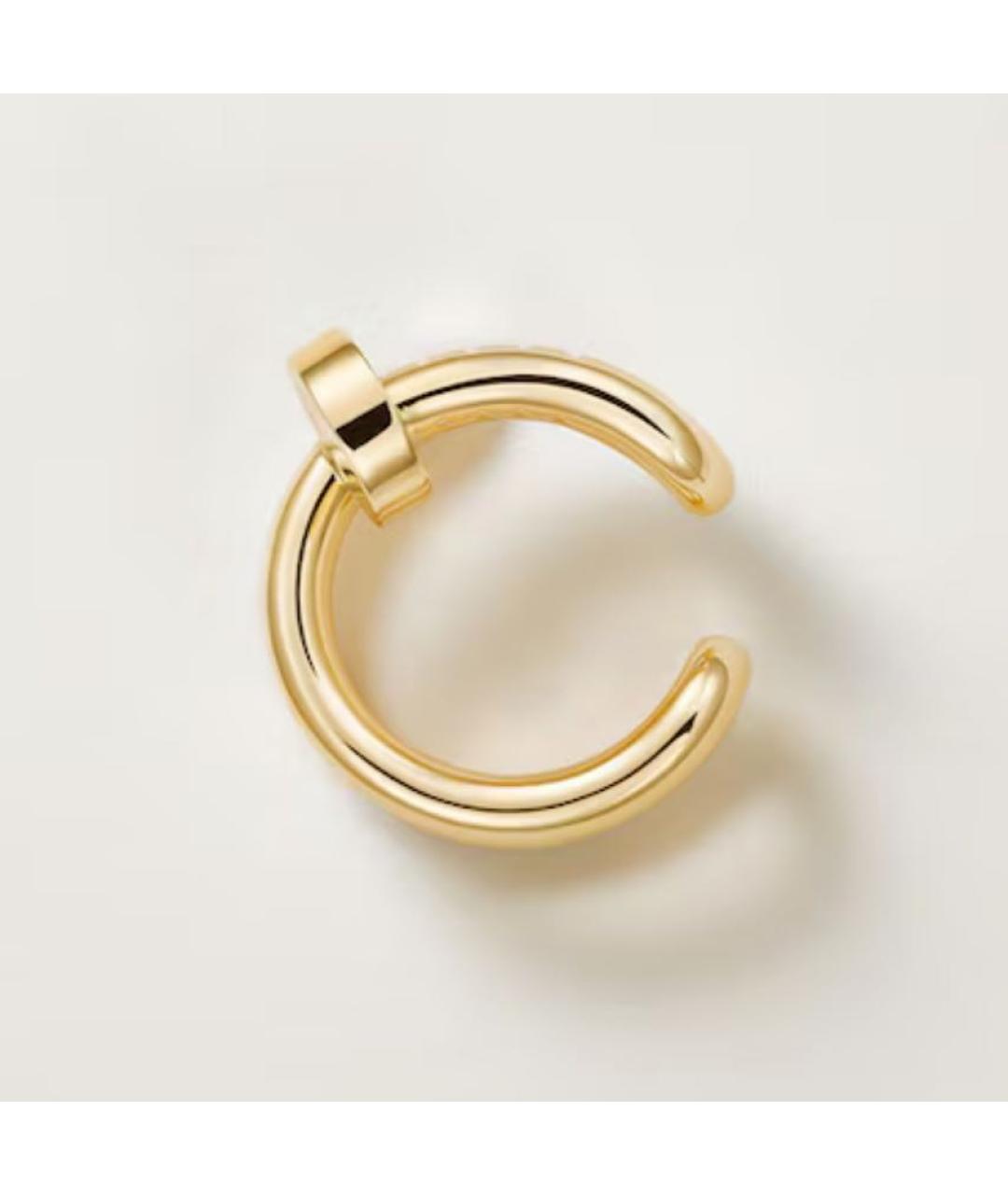 CARTIER Золотые серьги из желтого золота, фото 4