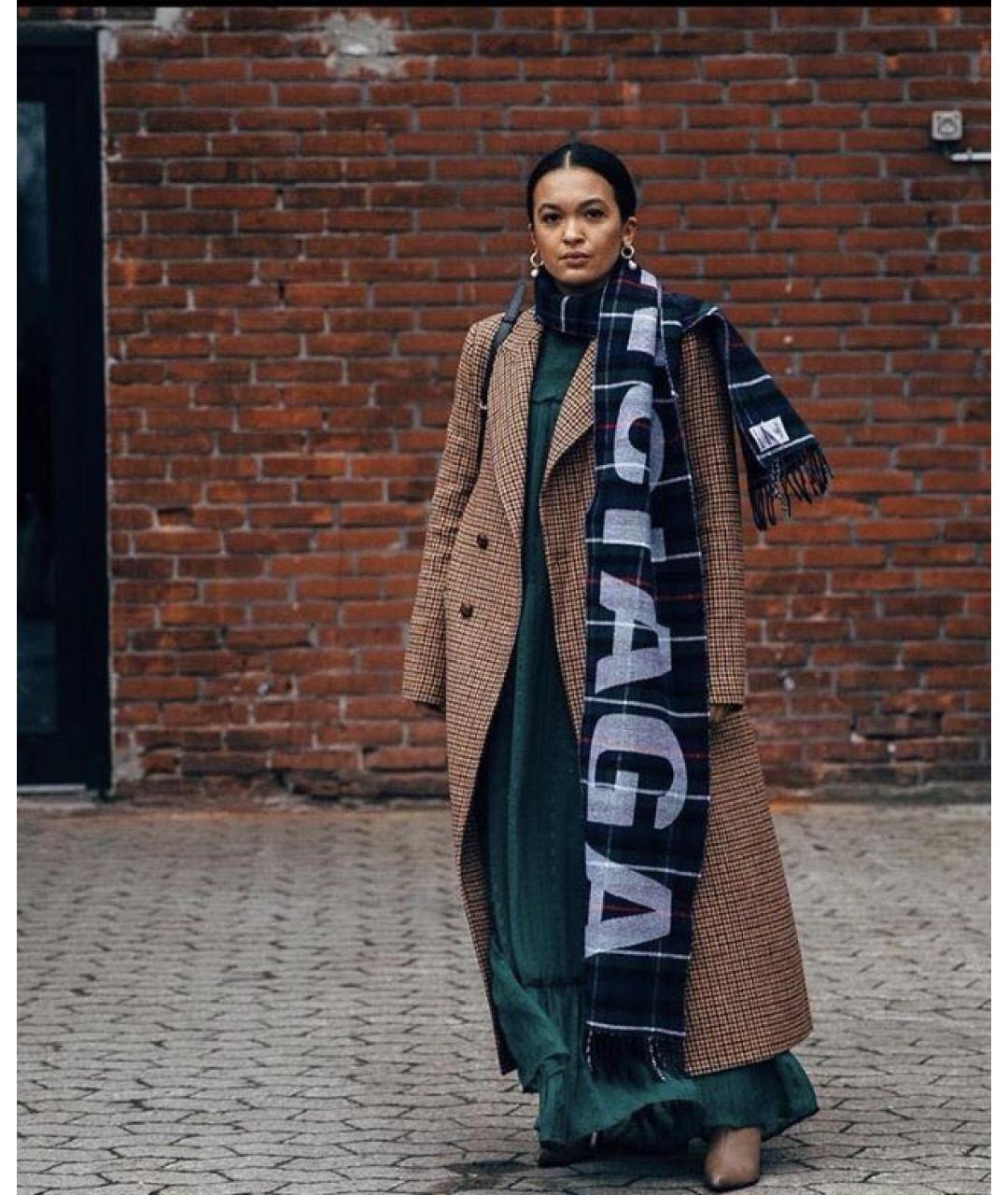 BALENCIAGA Мульти шерстяной шарф, фото 7