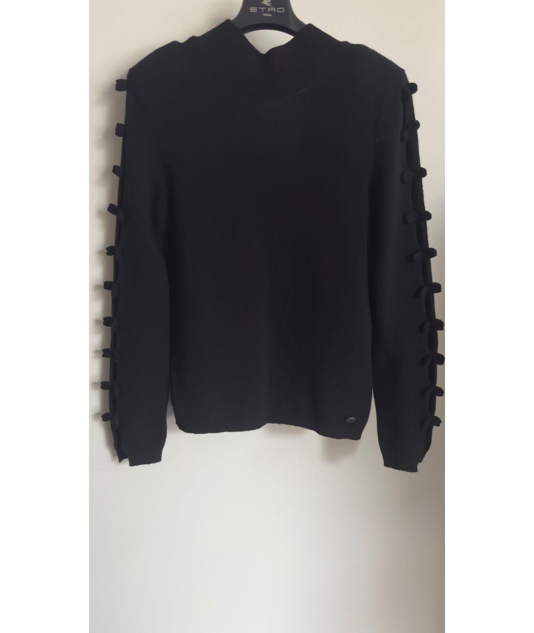 CHANEL Черный кашемировый джемпер / свитер, фото 8