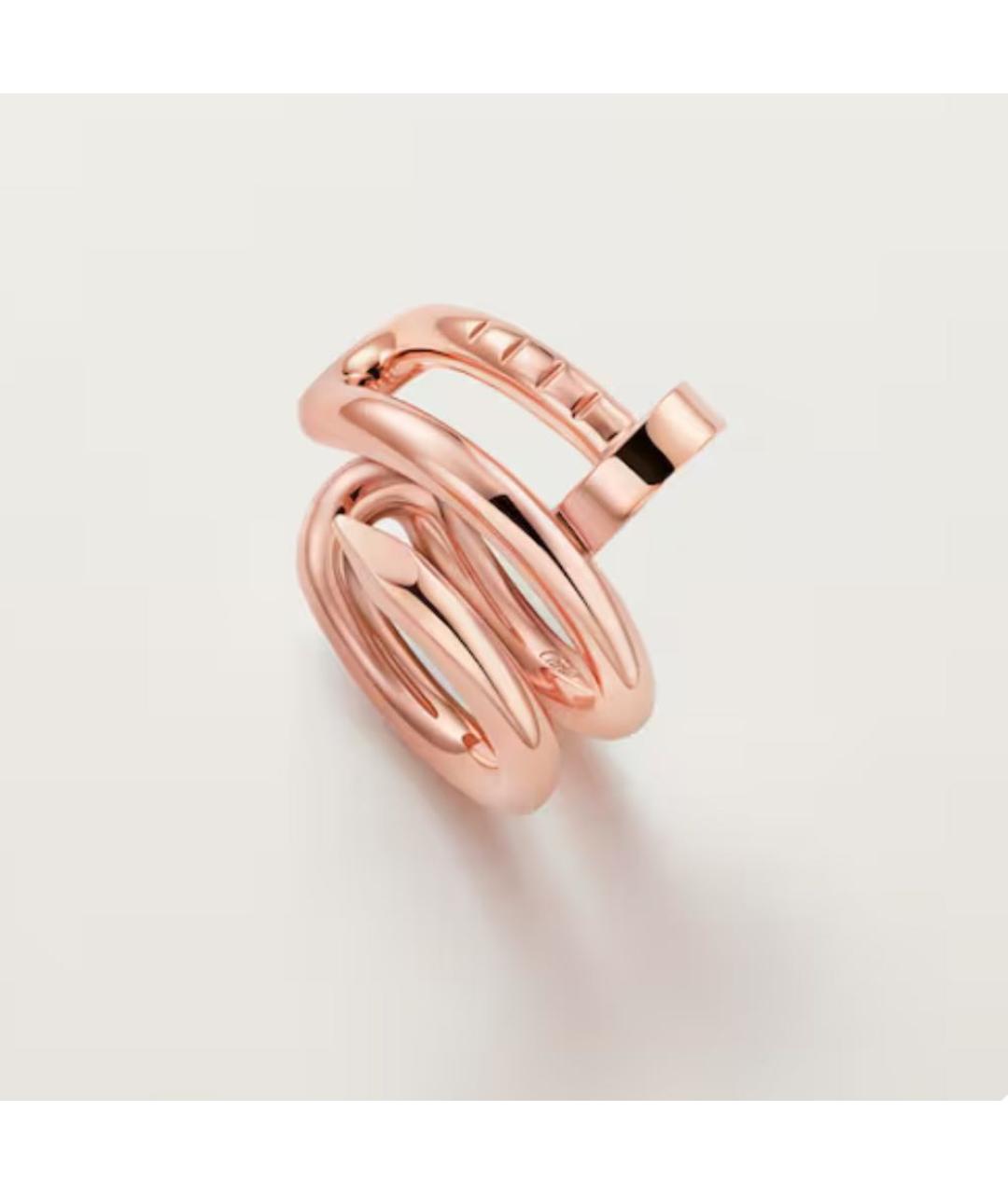 CARTIER Розовые серьги из желтого золота, фото 2