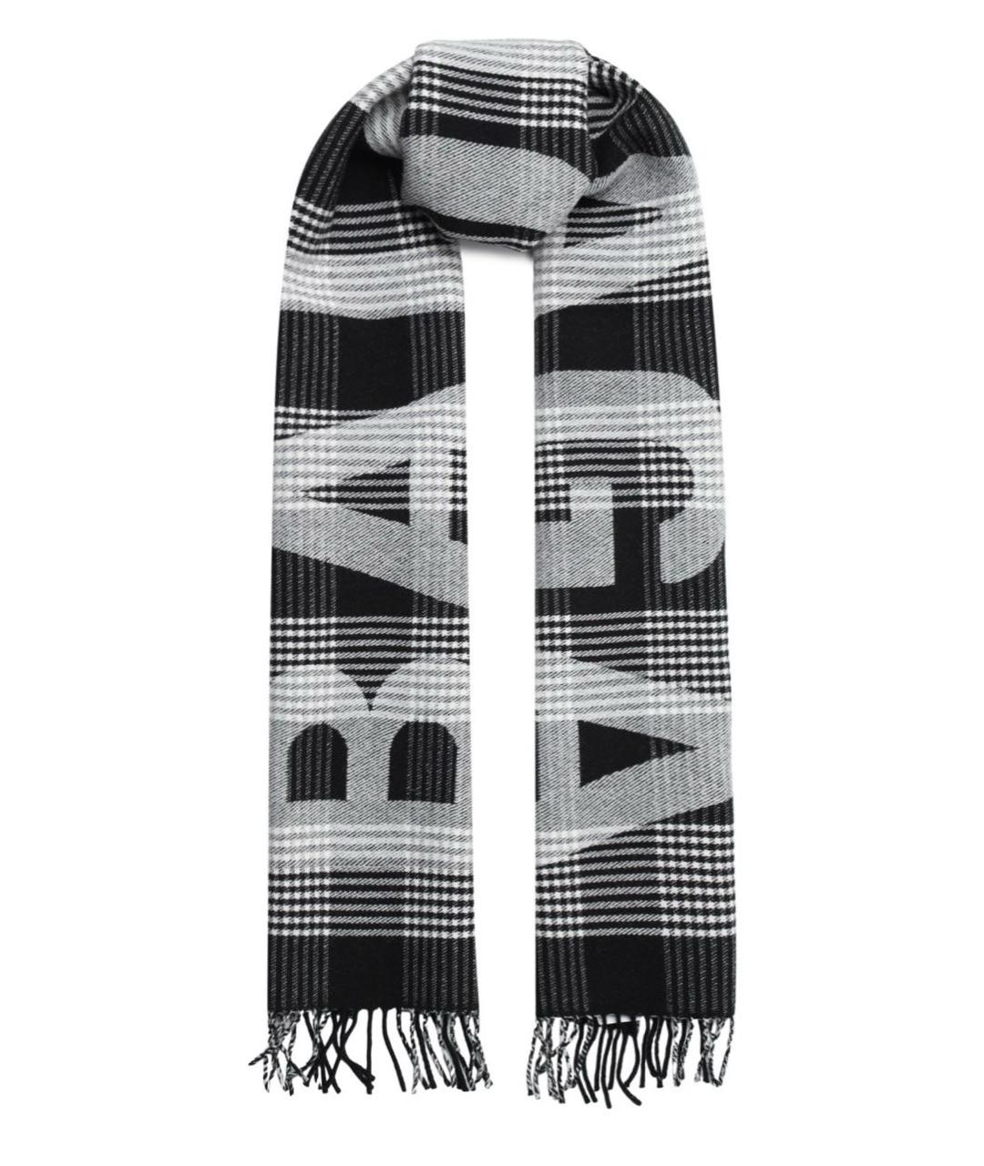 BALENCIAGA Мульти шерстяной шарф, фото 2