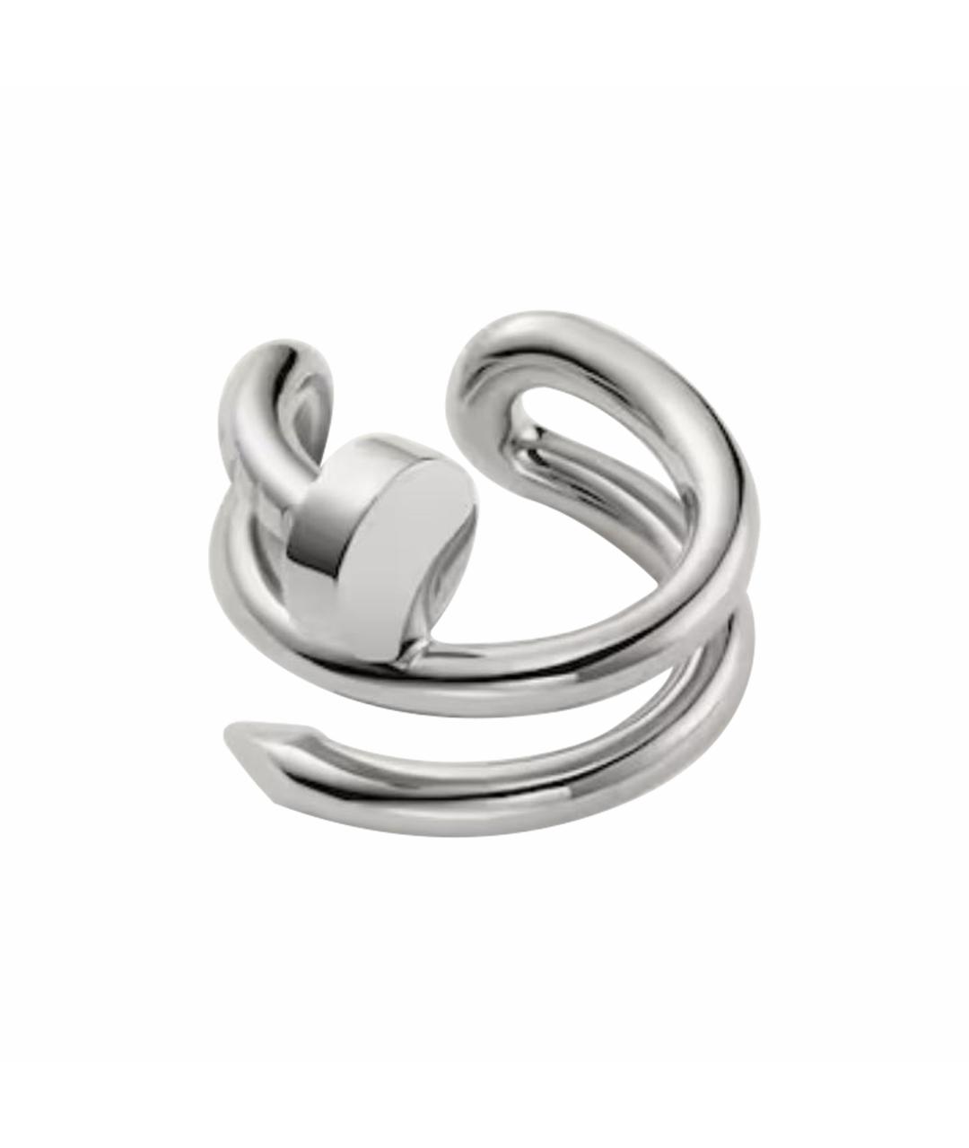 CARTIER Серебряные серьги из белого золота, фото 1