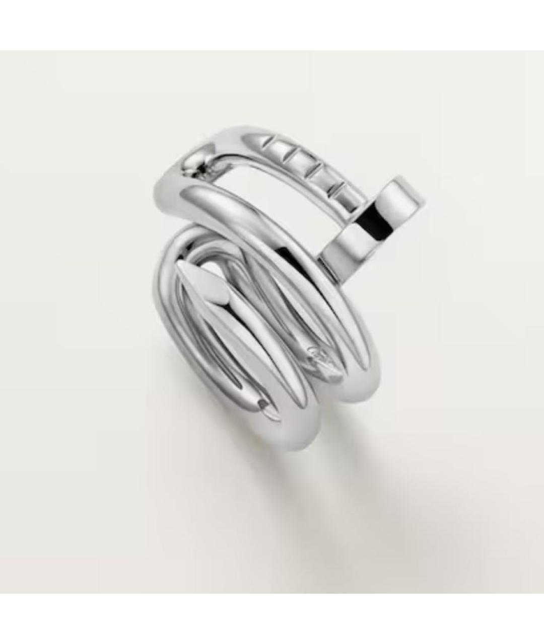 CARTIER Серебряные серьги из белого золота, фото 2