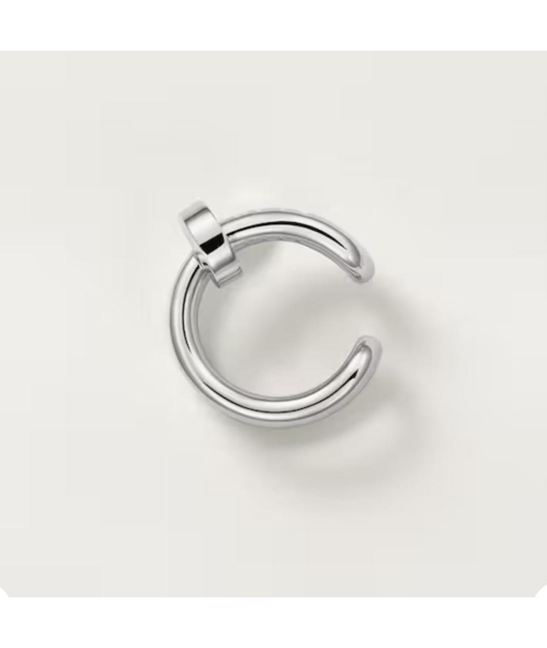 CARTIER Серебряные серьги из белого золота, фото 3