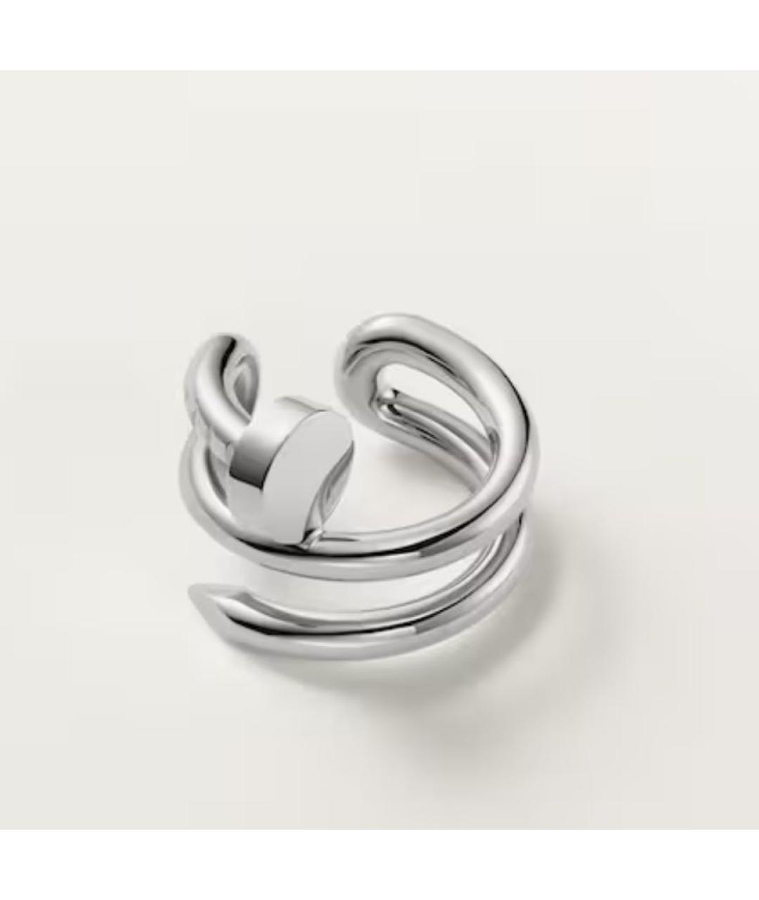 CARTIER Серебряные серьги из белого золота, фото 4