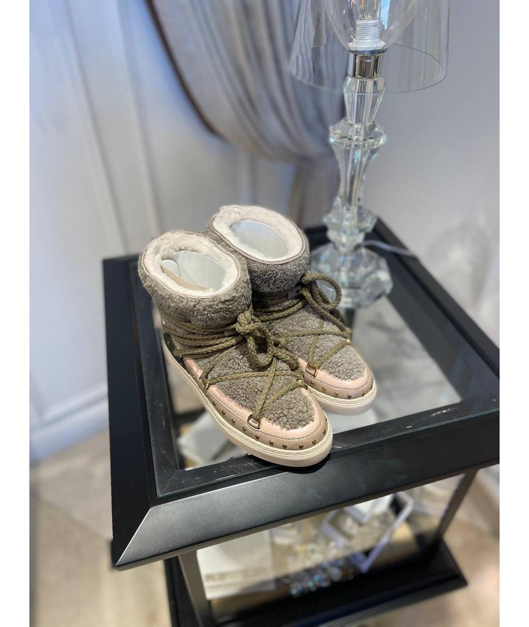 INUIKII Мульти кожаные ботинки, фото 3