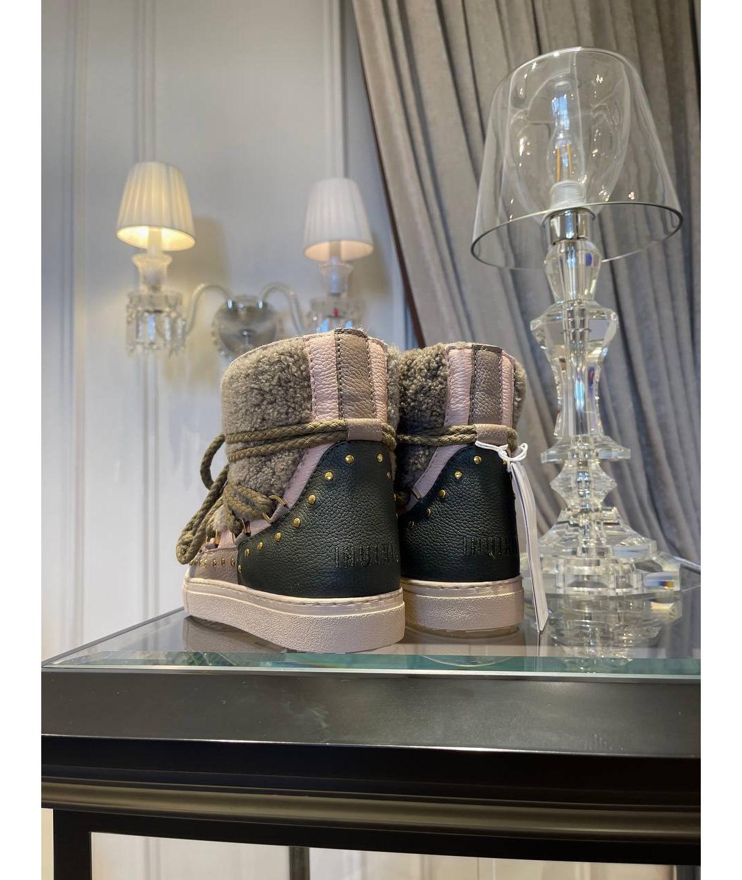 INUIKII Мульти кожаные ботинки, фото 4