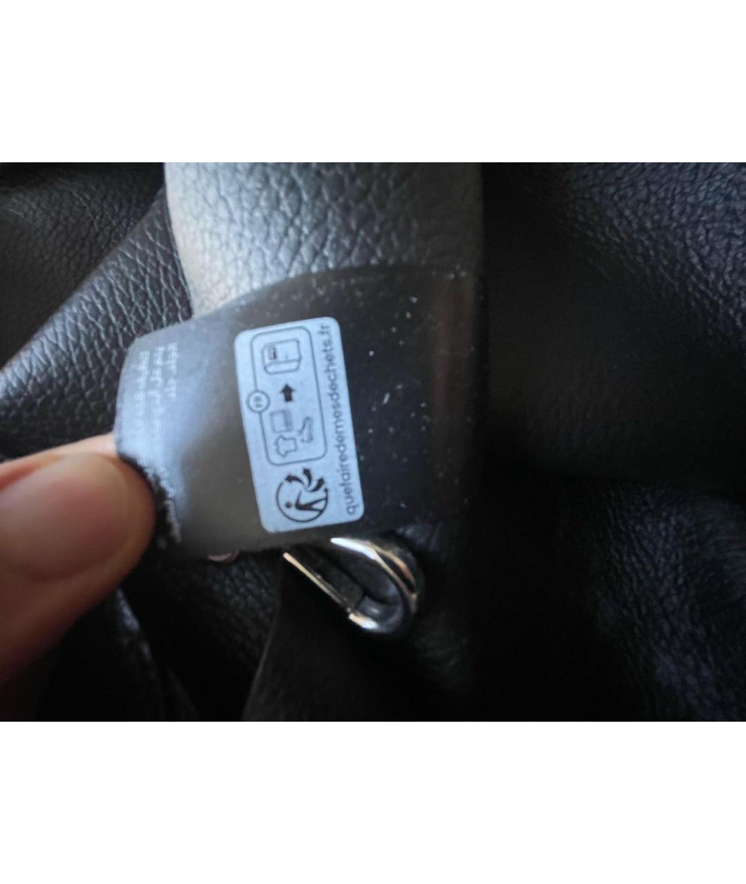 COS Черная кожаная сумка тоут, фото 7