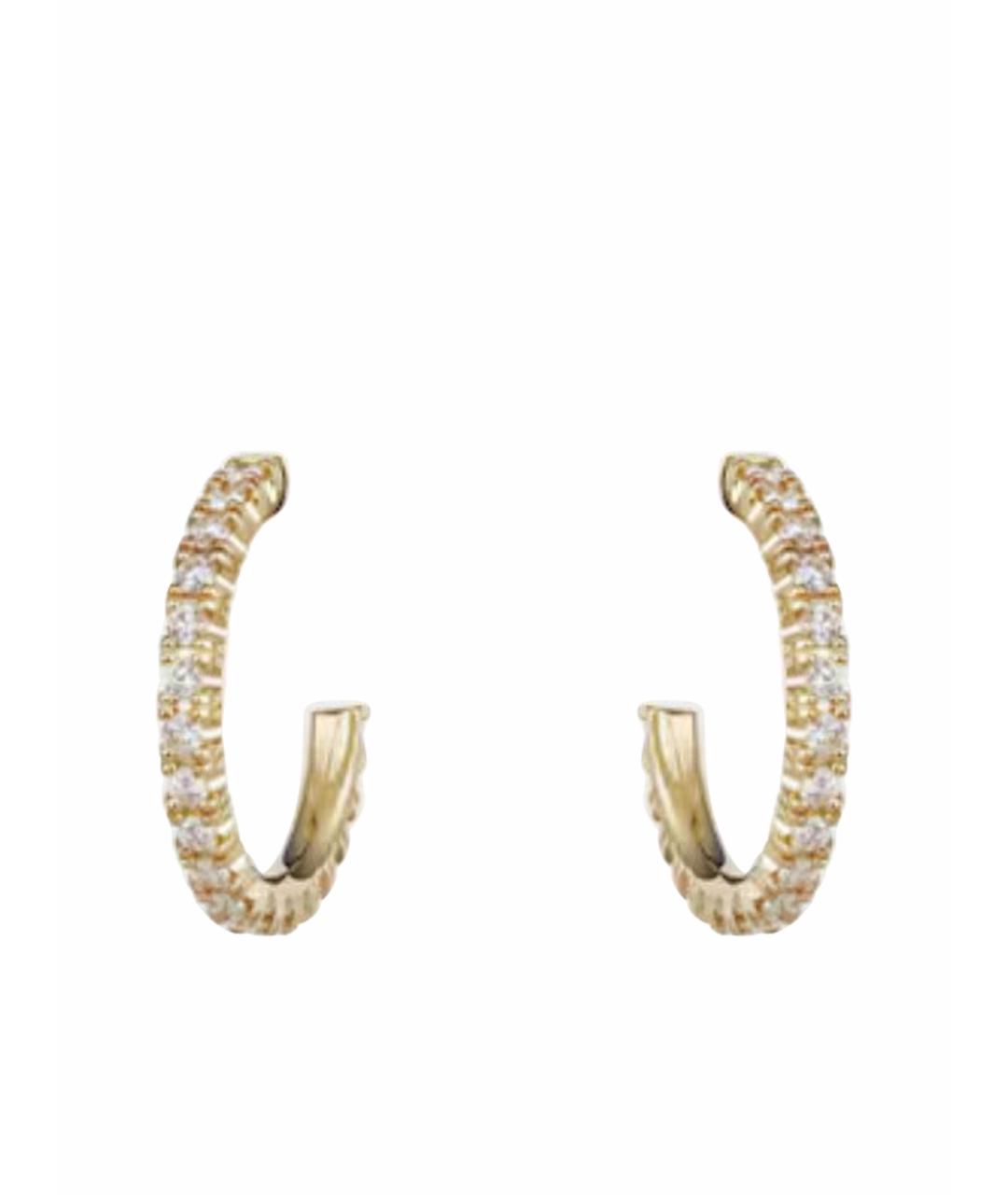CARTIER Золотые серьги из желтого золота, фото 1