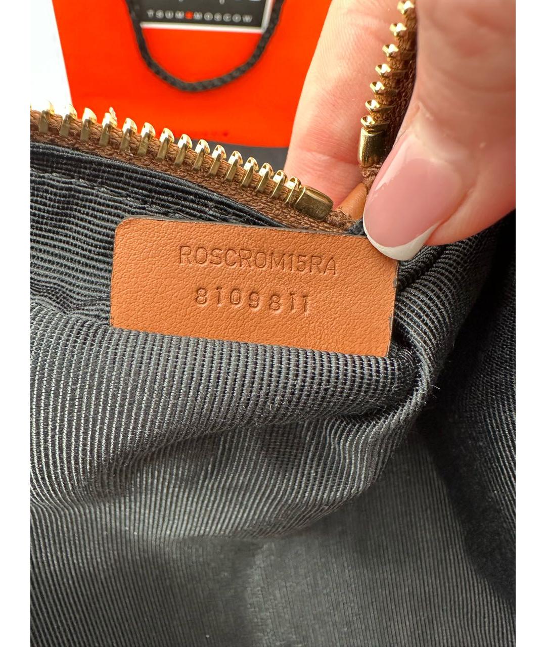 BURBERRY Коричневая косметичка, фото 6